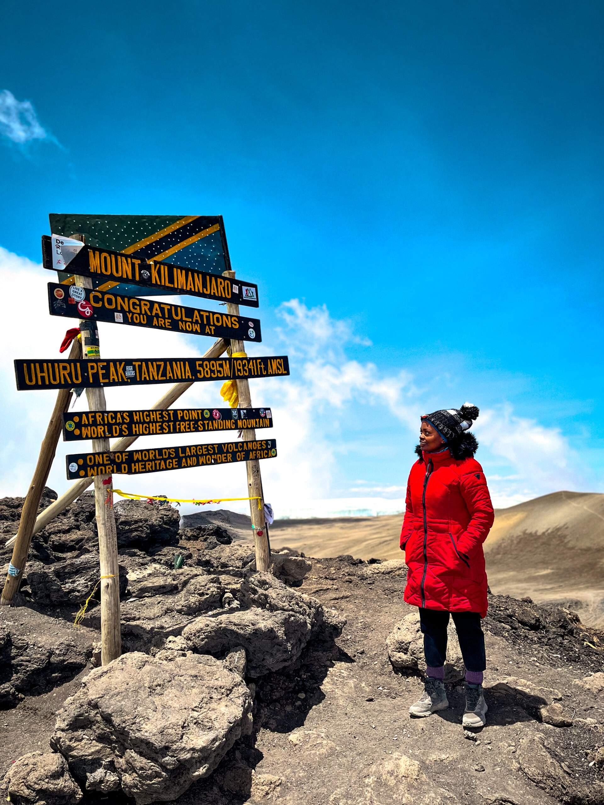 Nancy Wachira mt kilimanjaro summit