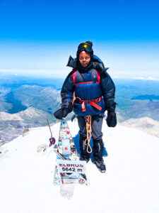 Nancy Wachira Mt Elbrus