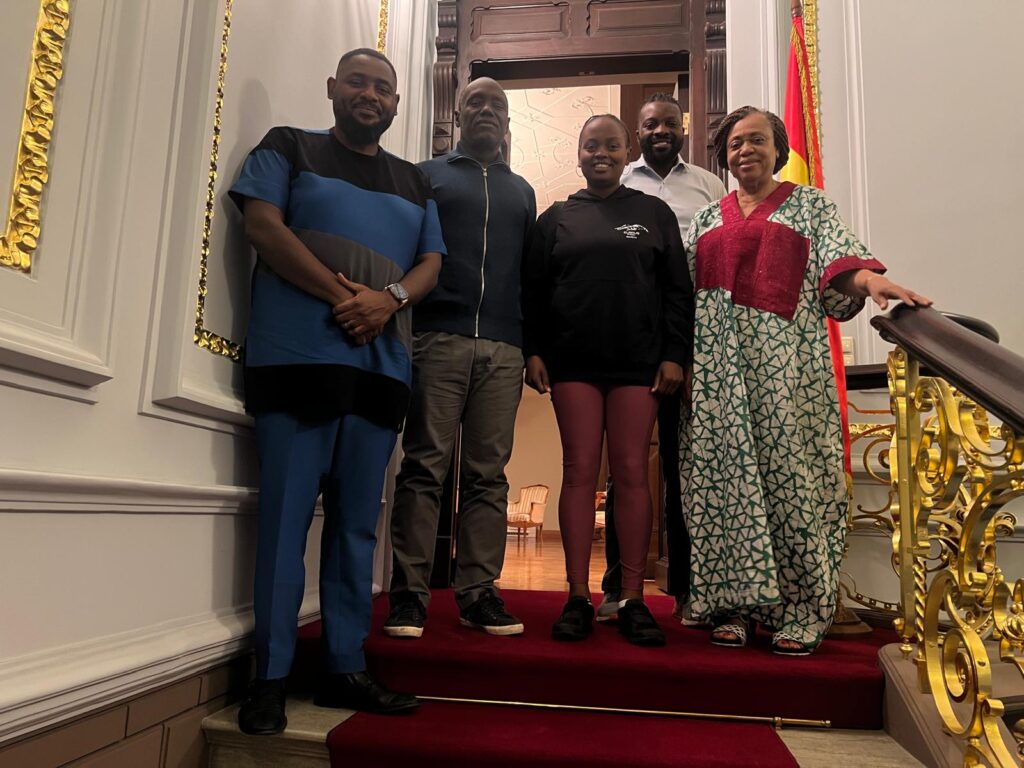 A visit to Ghana 🇬🇭 embassy in Moscow Russia 🇷🇺