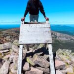 A solo day hike  summiting Mt Katadhin